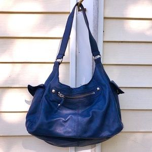 J. Jill Blue Purse Shoulder Bag 90s Vibes